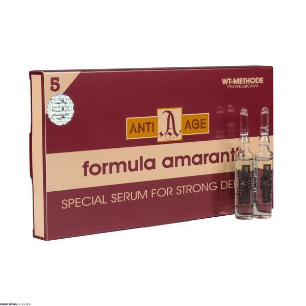 Сыворотка для интенсивной защиты и восстановления волос ANTI AGE Formula Amaranth. 12 ампул &times; 10 мл AMARANTH-SERUM фото
