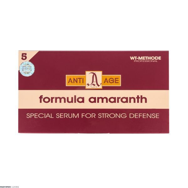 Сыворотка для интенсивной защиты и восстановления волос ANTI AGE Formula Amaranth. 12 ампул &times; 10 мл AMARANTH-SERUM фото