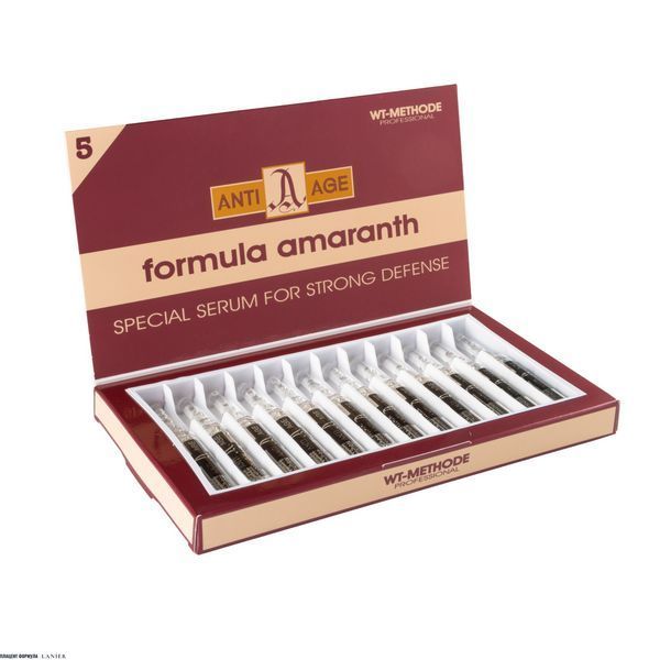 Сыворотка для интенсивной защиты и восстановления волос ANTI AGE Formula Amaranth. 12 ампул &times; 10 мл AMARANTH-SERUM фото